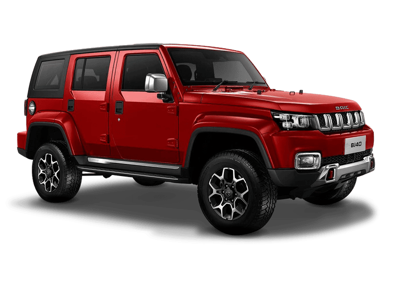 Купить BAIC BJ40 в Челябинске - Красный металлик